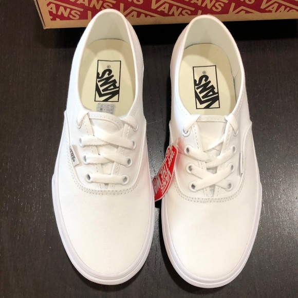 Vans Authentic Platform Mono White - Picture 6 of 8